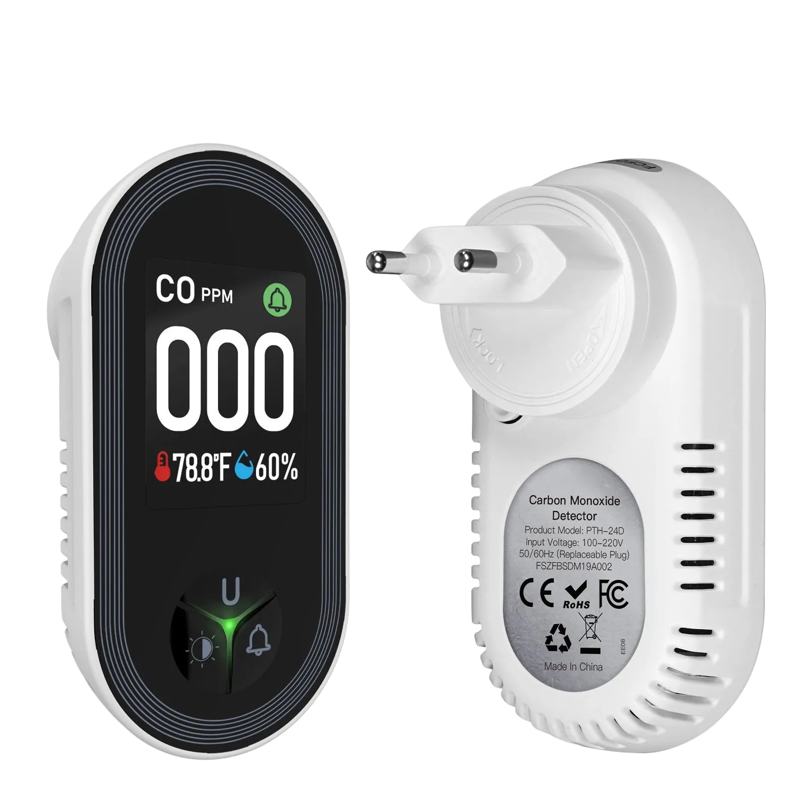 Loomi Atmos-Sync™ Temperature & Humidity Detector