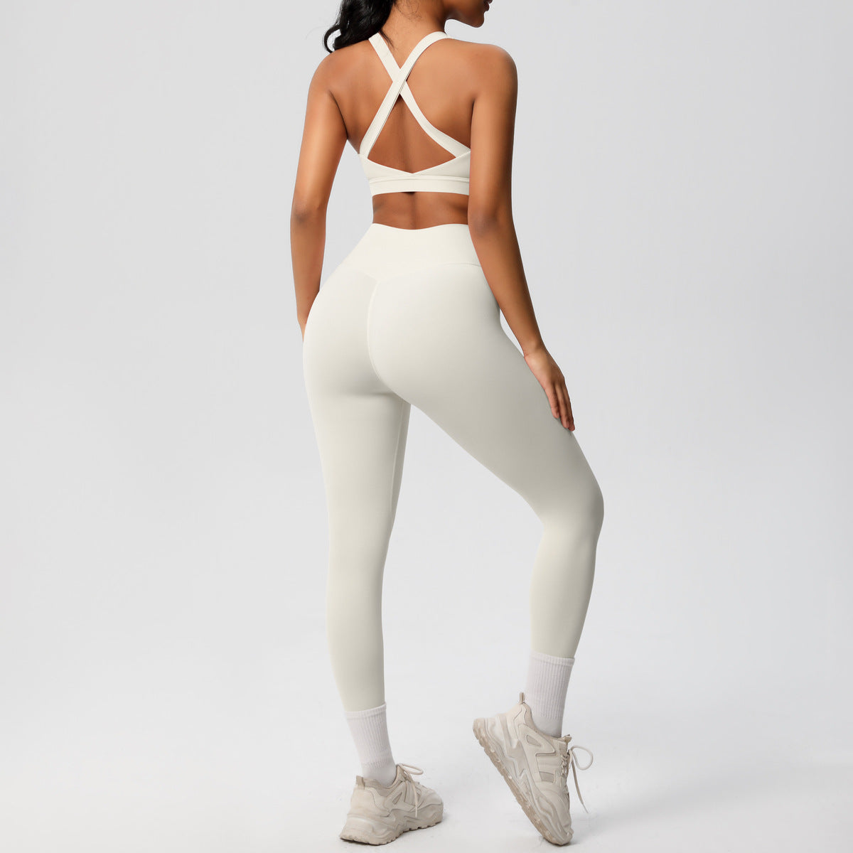 Loomi Core-Axis™ High Support Sports Bra + Yoga Pants Set