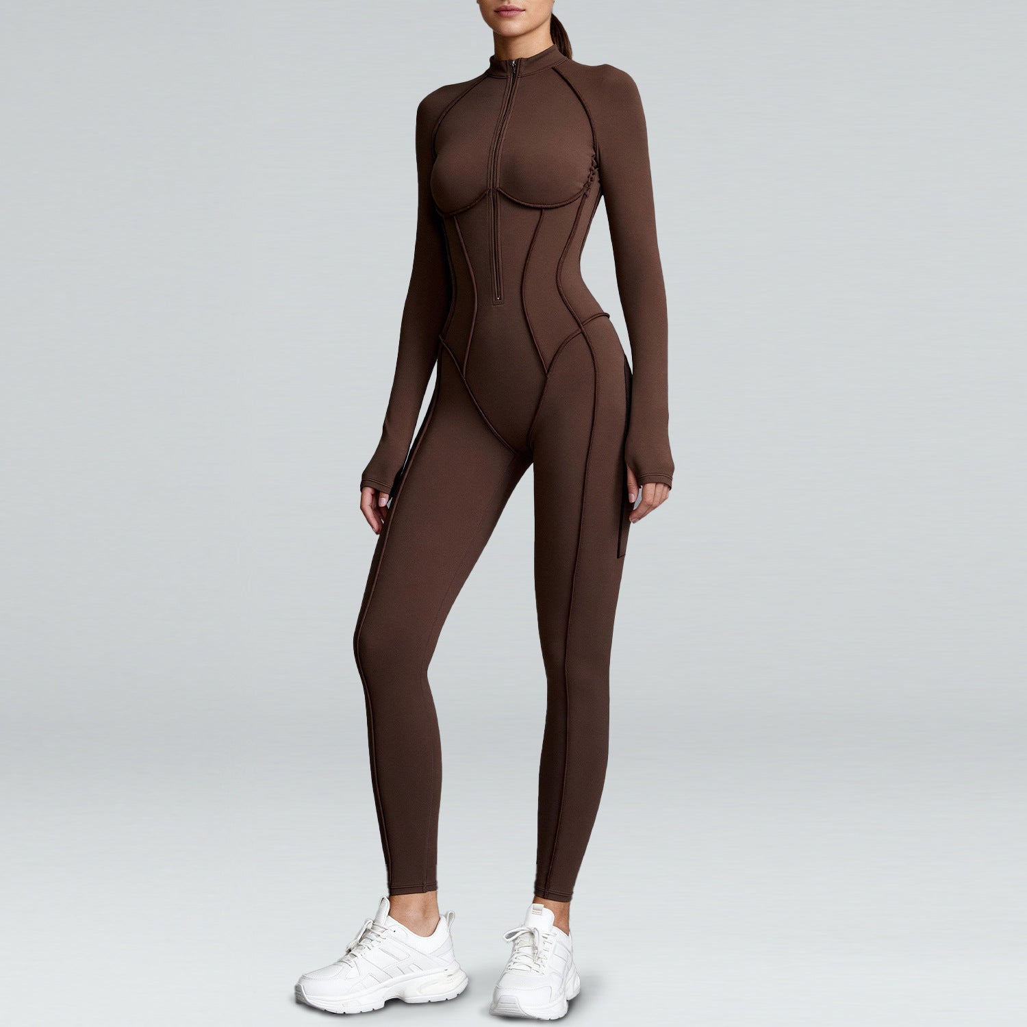 Loomi Aero-Sync™ Women's High-Waist Workout Bodysuit
