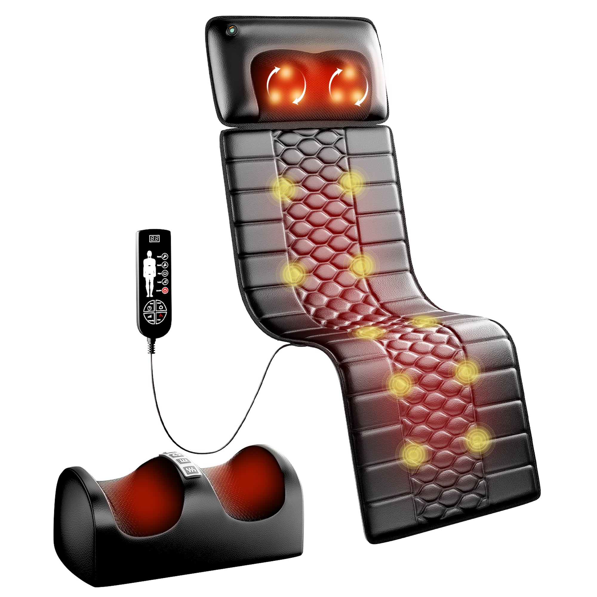 Loomi Stratus-Vibe™ Thermal Vibration Massage Topper