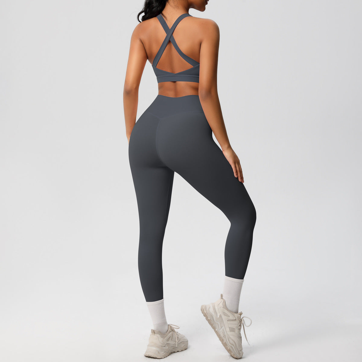 Loomi Core-Axis™ High Support Sports Bra + Yoga Pants Set