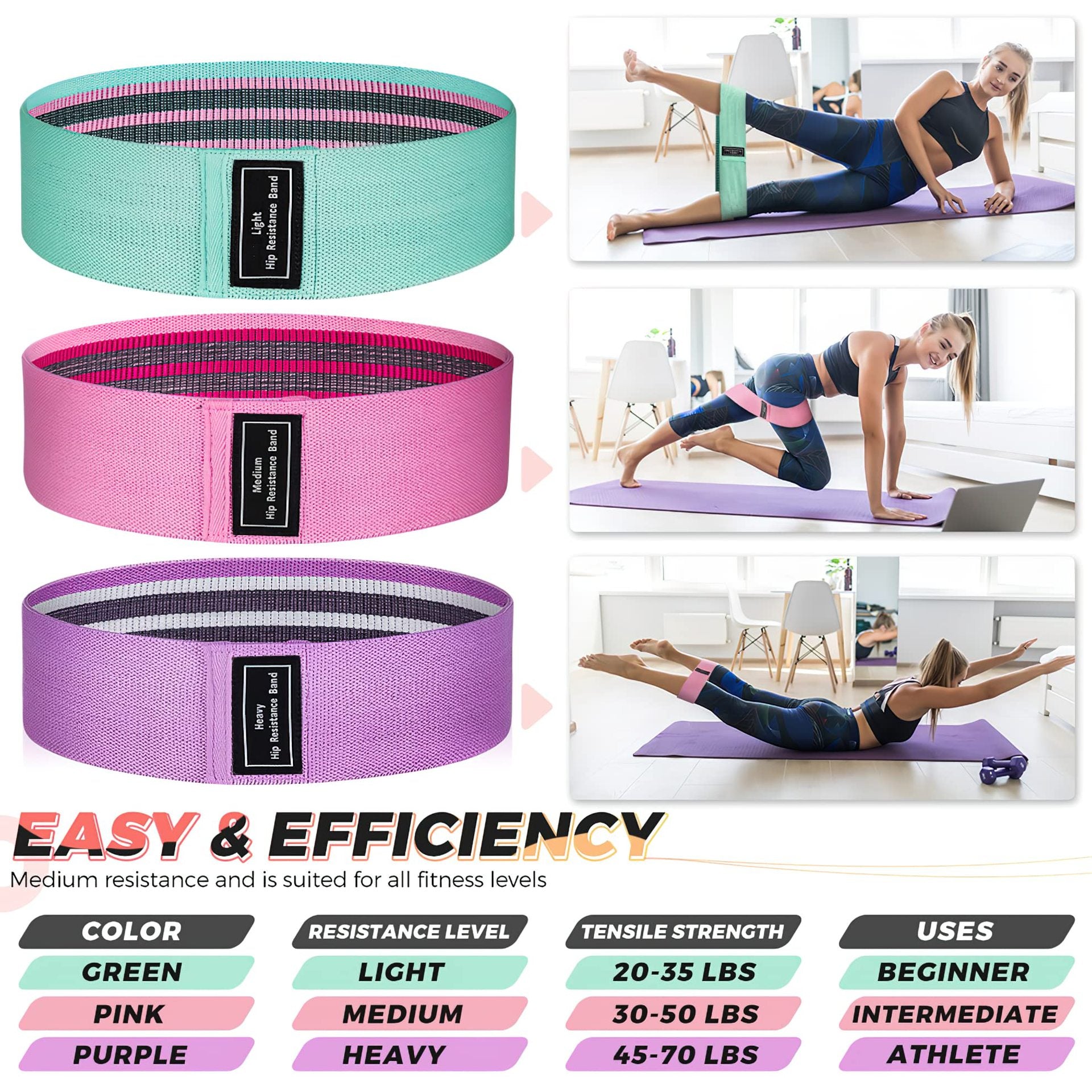 Loomi Axis™ Sculpt Yoga Resistance Bands