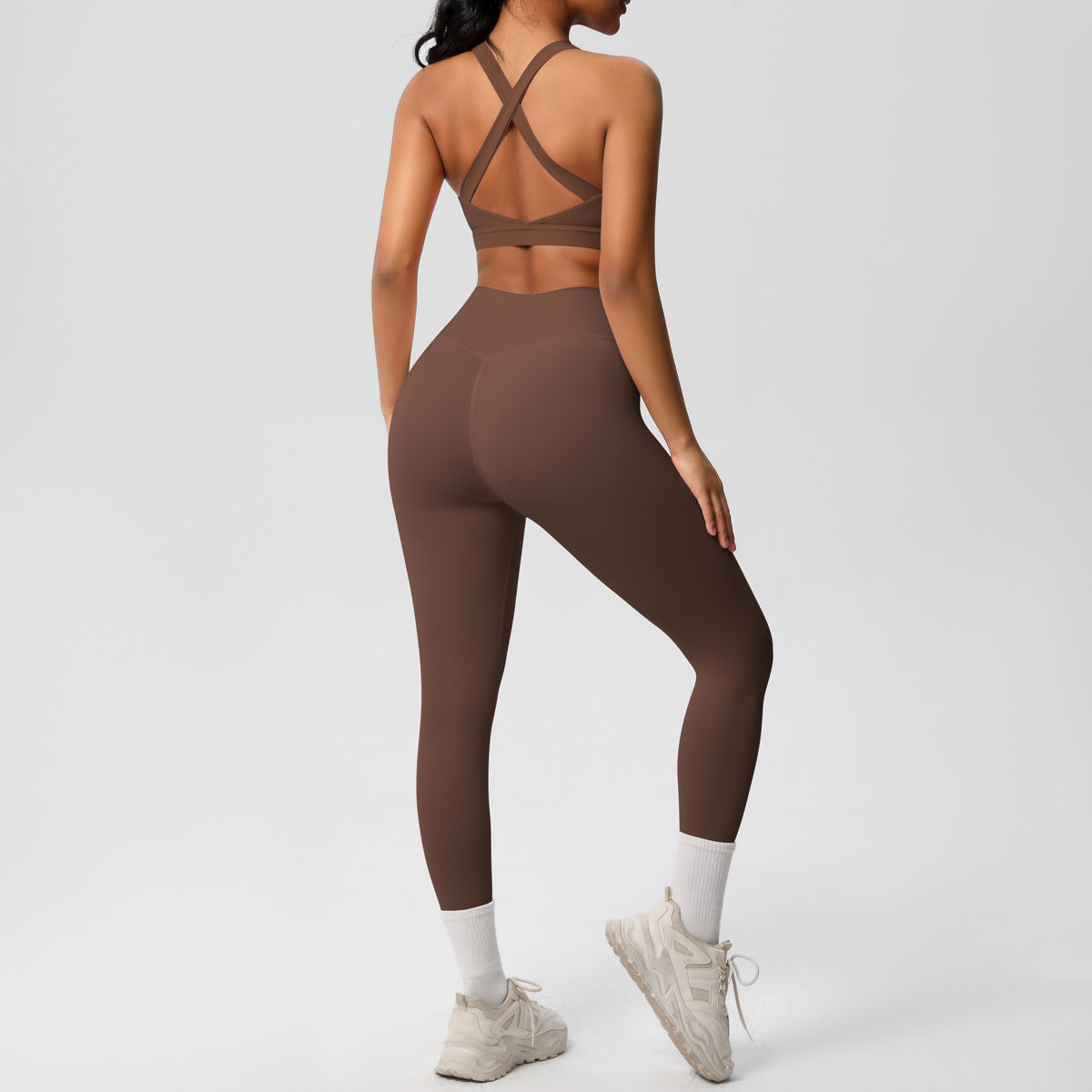 Loomi Core-Axis™ High Support Sports Bra + Yoga Pants Set