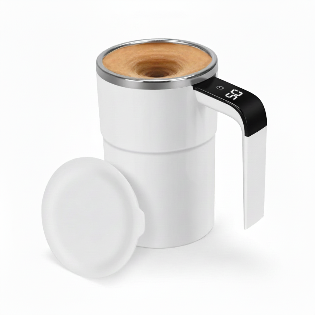 Loomi Thermal-Vortex™ Self-Stirring Mug with LED Display