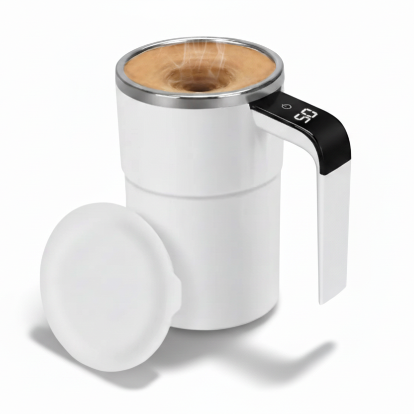 Loomi Thermal-Vortex™ Self-Stirring Mug with LED Display