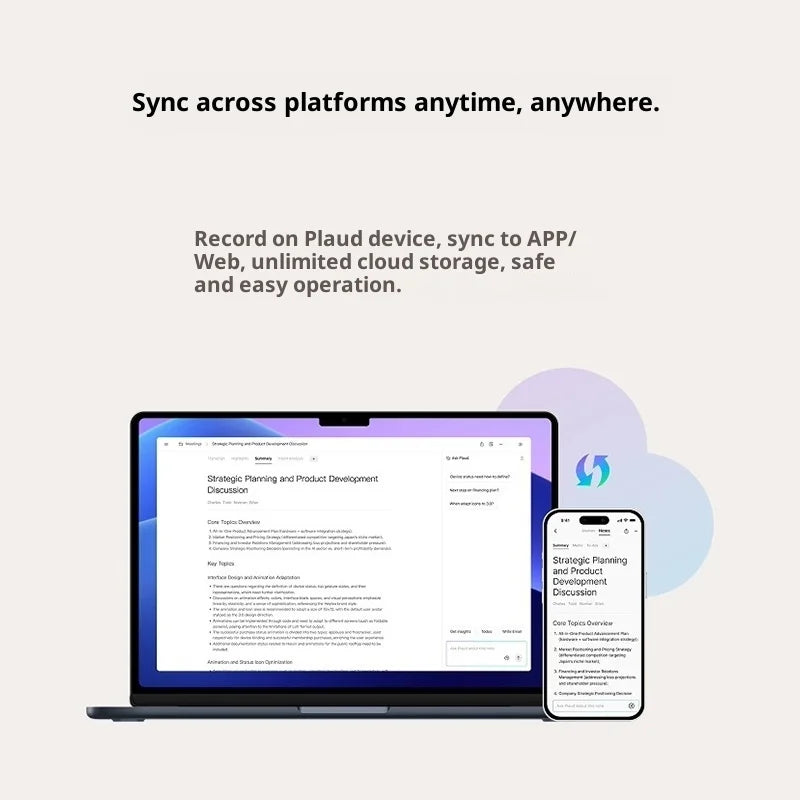 Loomi x PLAUD Note™ AI Voice Recorder