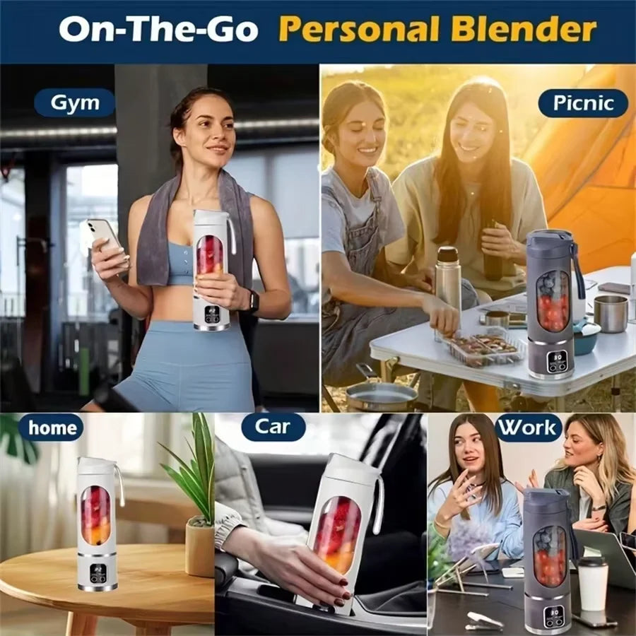 خلاط Loomi Kinetic-Blend™ الشخصي المحمول 450 مل