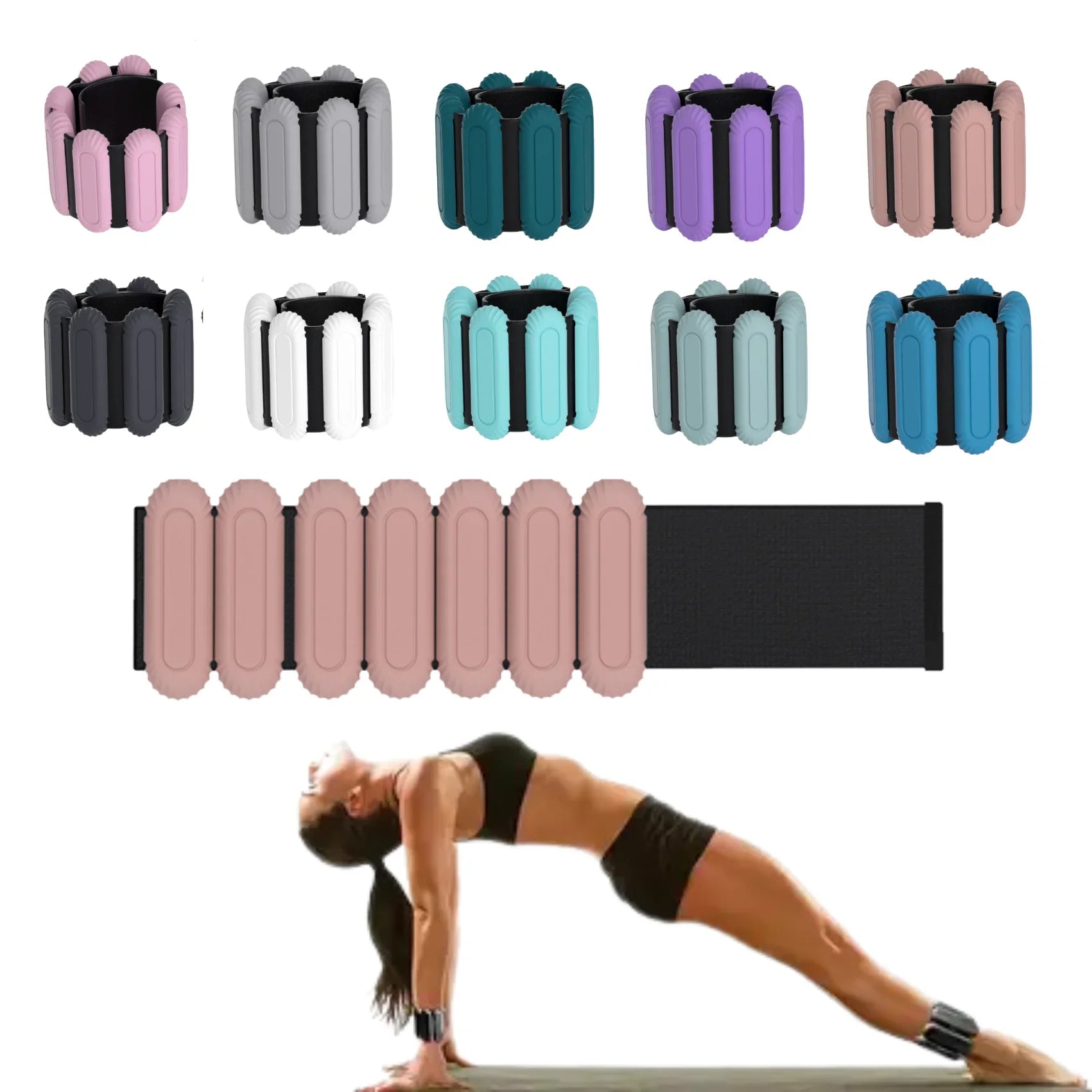 Loomi KineticWeights™ Adjustable Wrist & Ankle Weights