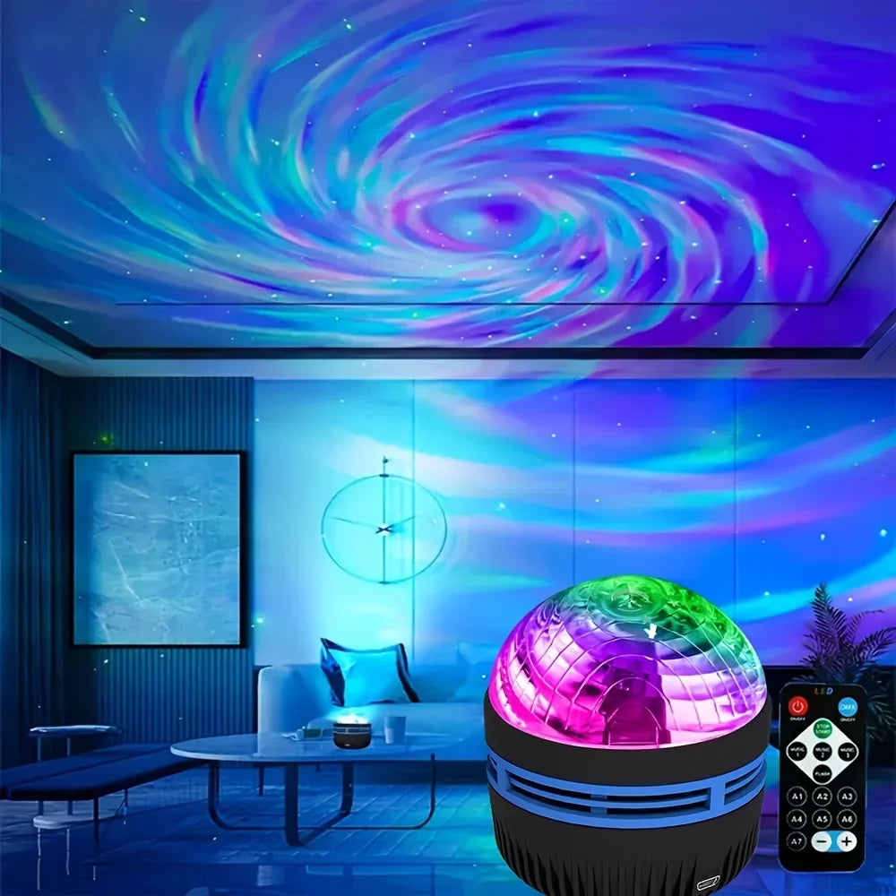 Loomi Nebula-Sync™ Multi-Color LED Galaxy Projector