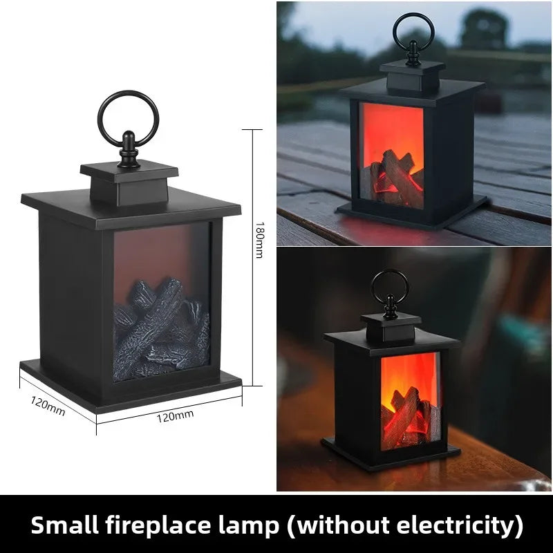 Loomi EverGlow™ Portable LED Fireplace Lantern