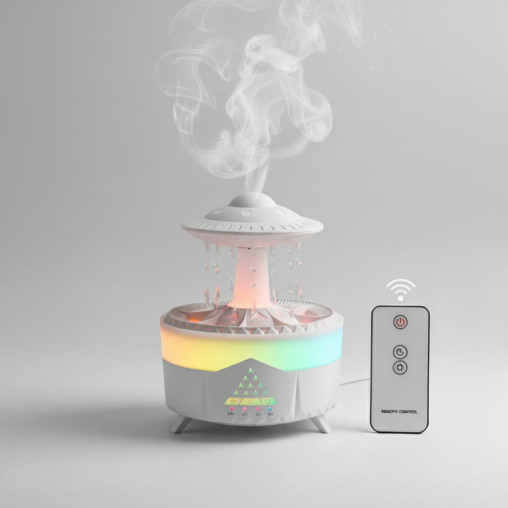 Loomi AuraRain™ Rain Cloud Aroma Diffuser & Humidifier