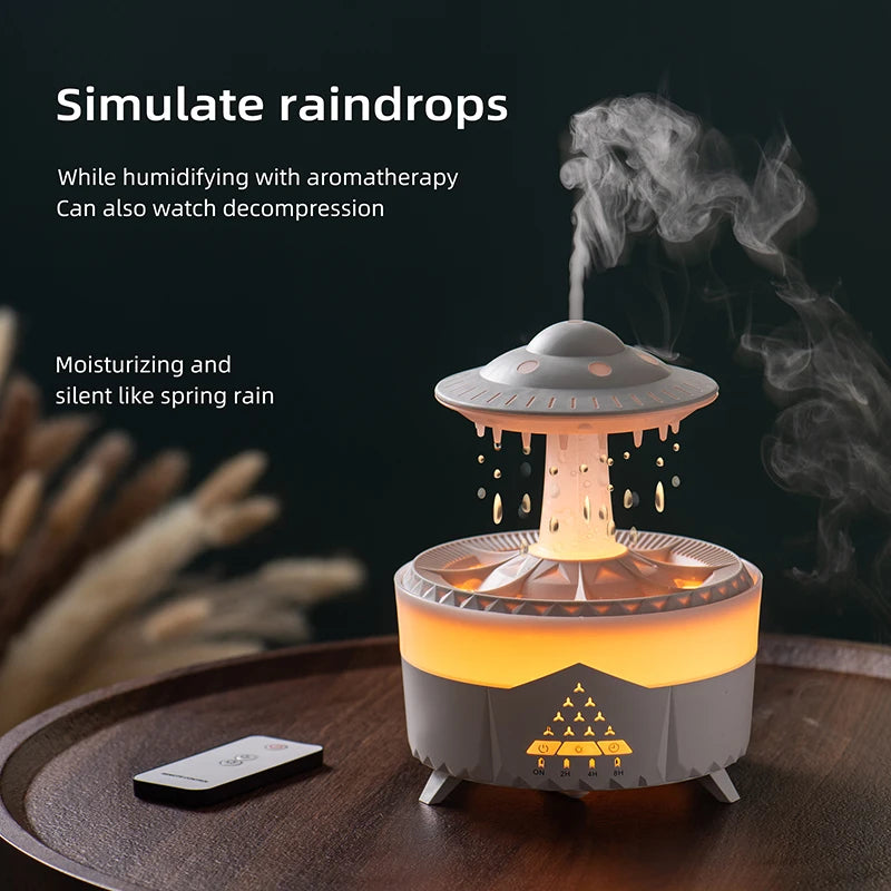 Loomi AuraRain™ Rain Cloud Aroma Diffuser & Humidifier