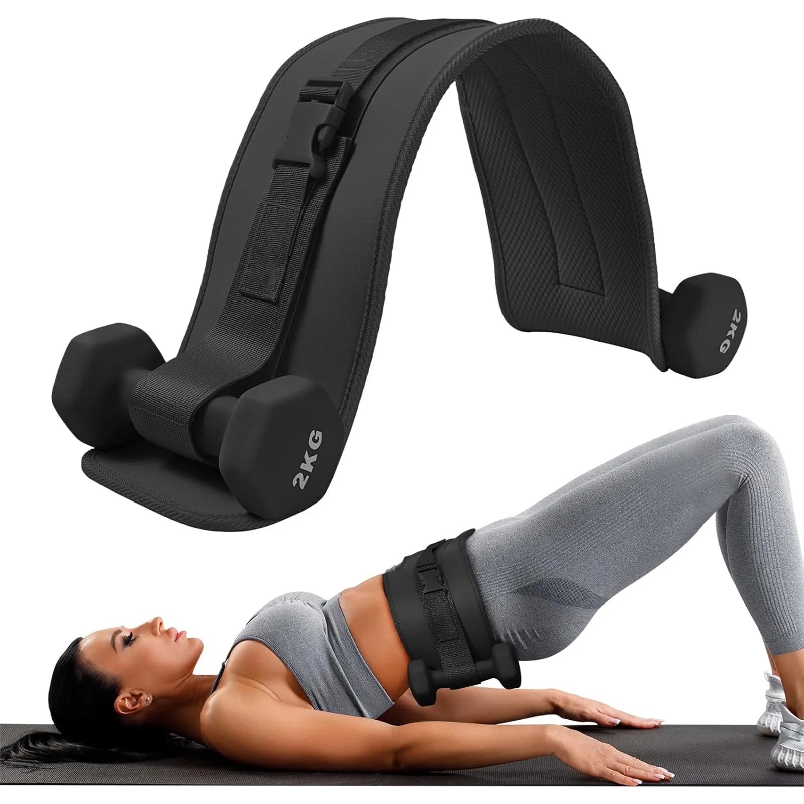 Loomi AuraPulse™ Ergonomic Hip Thrust Belt