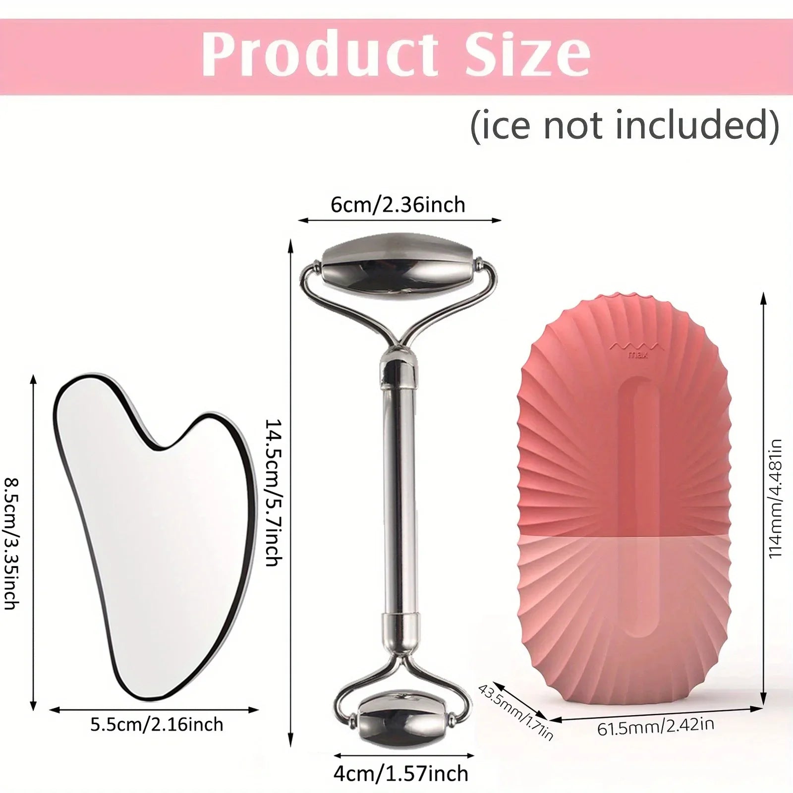 مجموعة Loomi CryoSculpt™ للوجه - رول الثلج وكوا شا