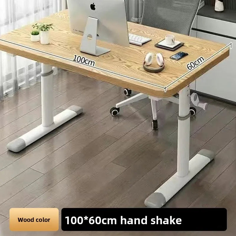 Loomi Axis-Lift™ Hand Crank Adjustable Standing Desk