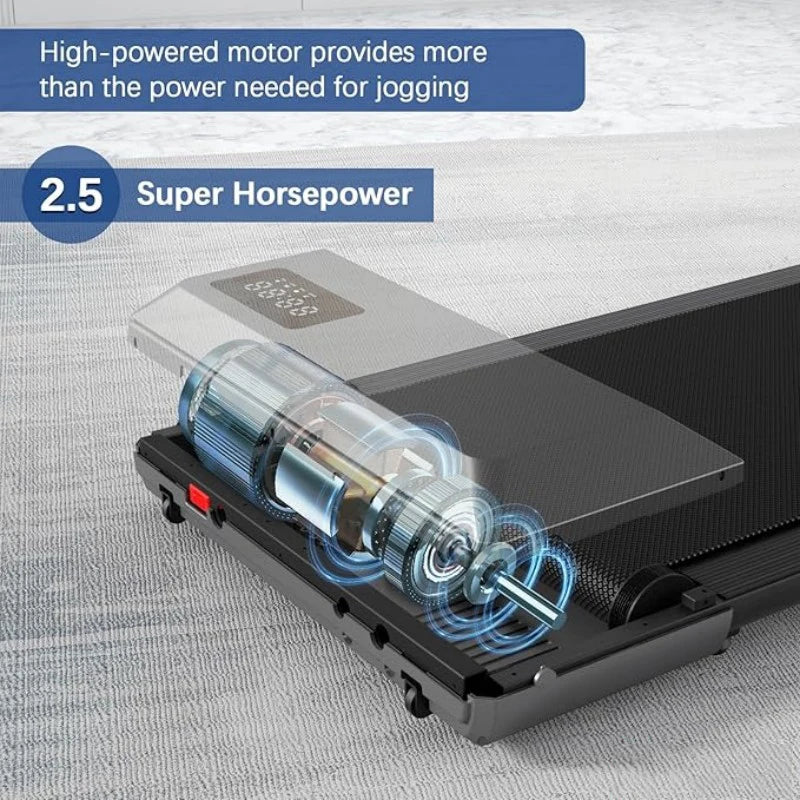 Loomi Stratus-Sync™ 2-in-1 Folding Treadmill