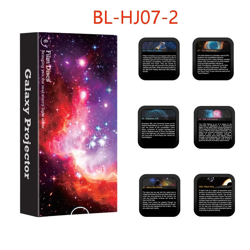 Loomi Nebula-Sync™ 6-Pack Galaxy Night Light Set