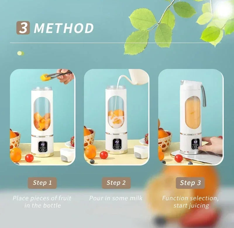 خلاط Loomi Kinetic-Blend™ الشخصي المحمول 450 مل