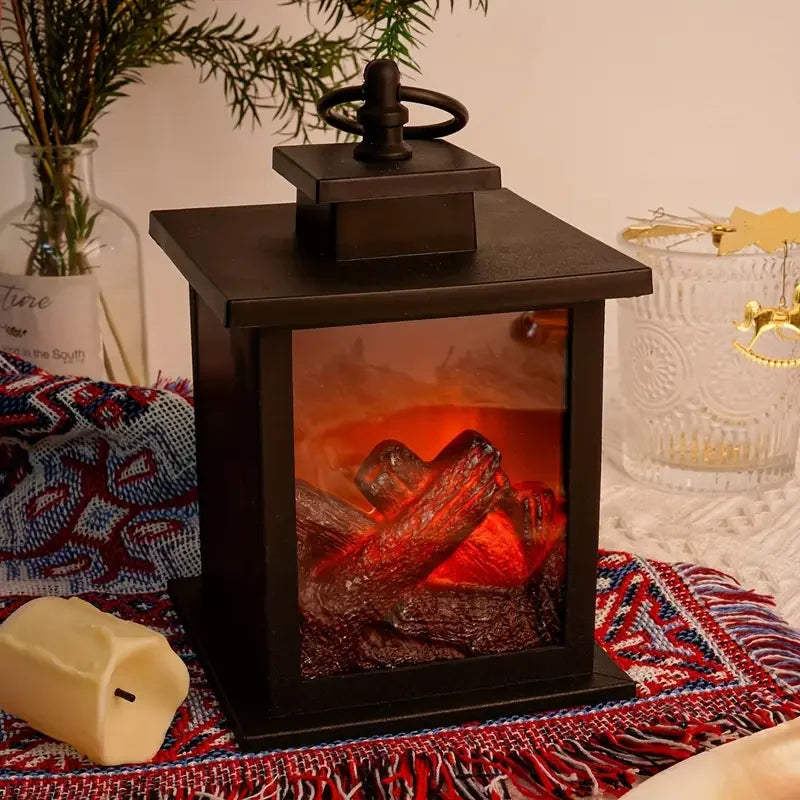 Loomi EverGlow™ Portable LED Fireplace Lantern