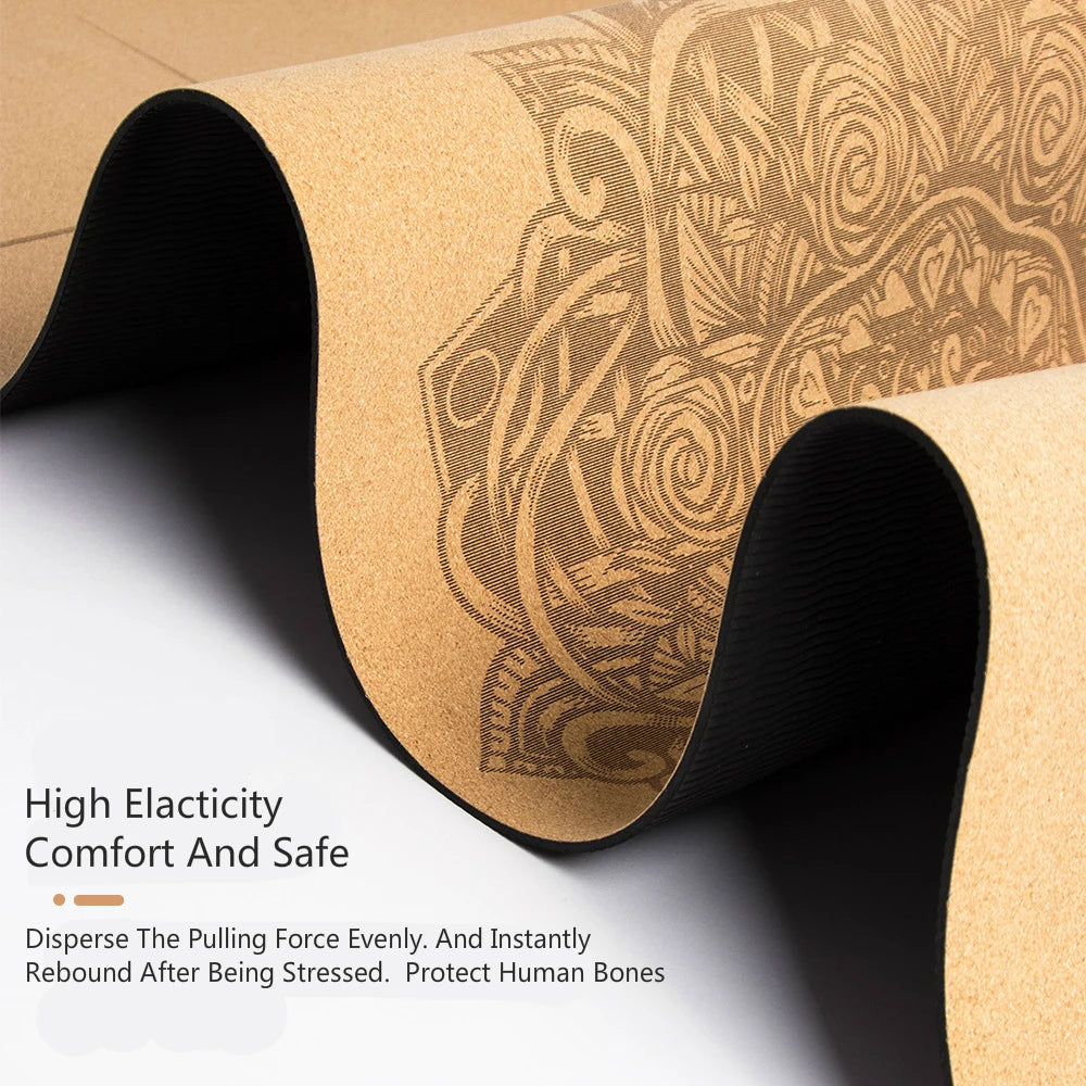 Loomi EarthFlow™ Cork High-Performance Yoga Mat