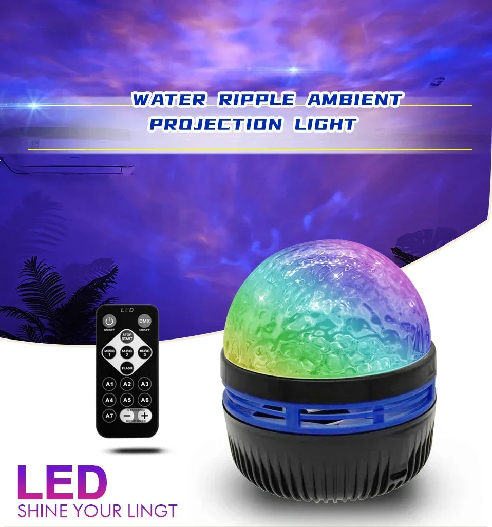 Loomi Nebula-Sync™ Multi-Color LED Galaxy Projector