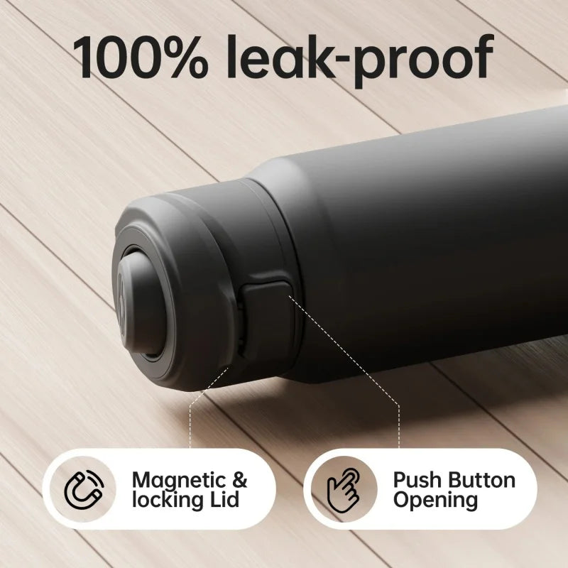 قارورة Loomi Axis™ Flux الذكية للترطيب مع قاعدة تثبيت MagSafe
