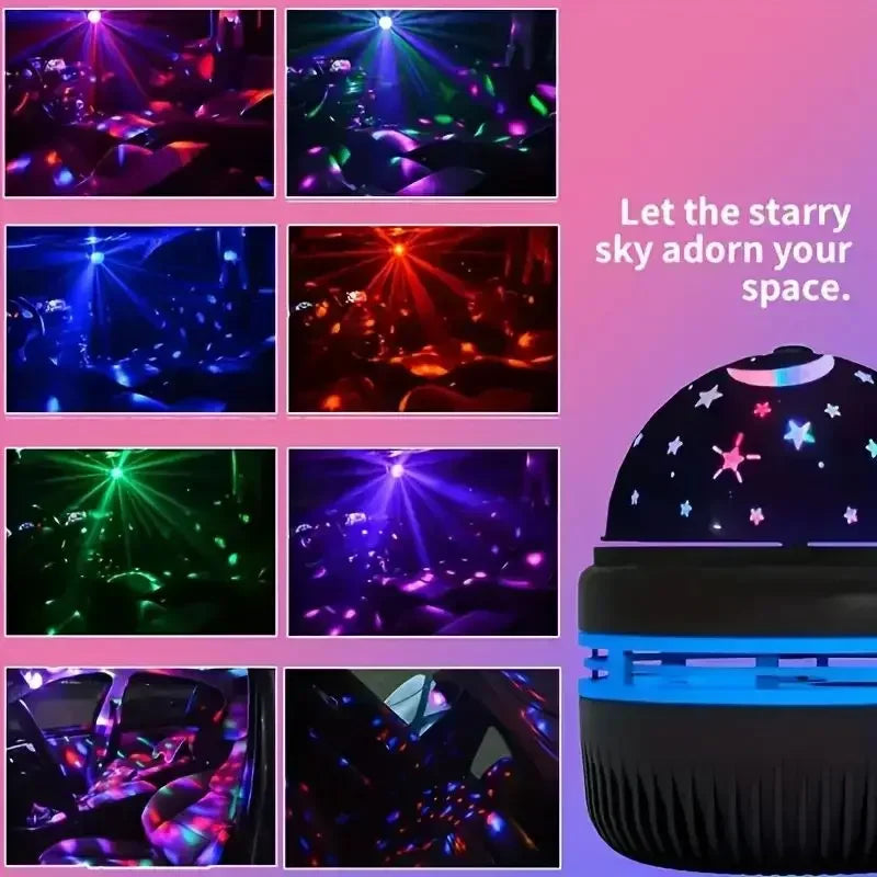 Loomi Nebula-Sync™ Multi-Color LED Galaxy Projector