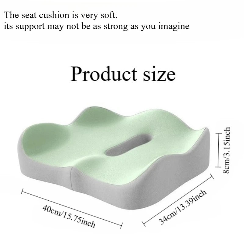 Loomi AeroForm™ 3D Memory Foam Ergonomic Seat Cushion