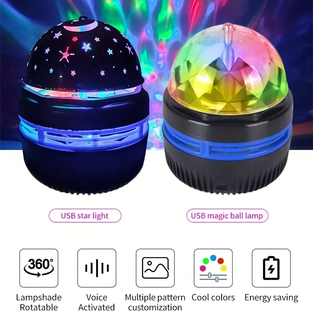 Loomi Nebula-Sync™ Multi-Color LED Galaxy Projector