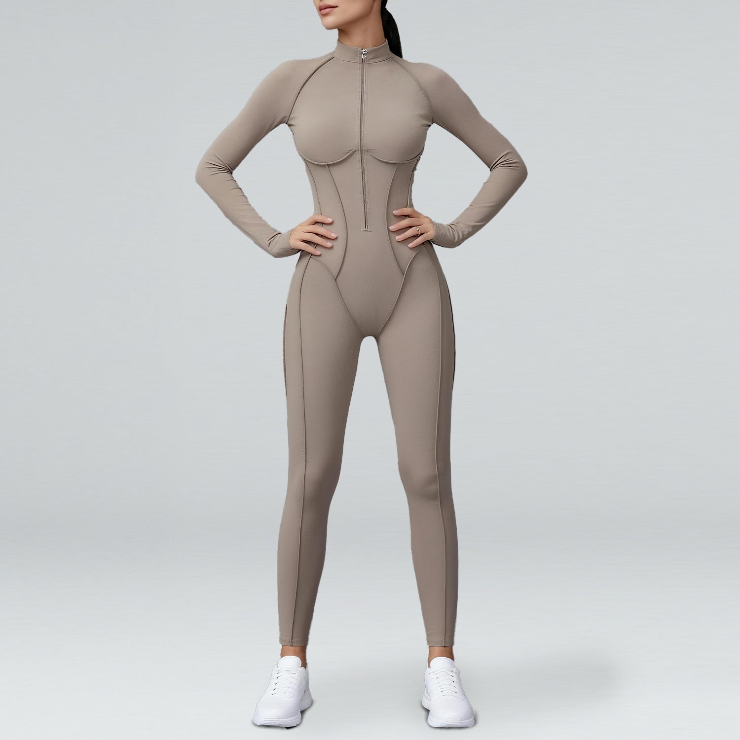 Loomi Aero-Sync™ Women's High-Waist Workout Bodysuit