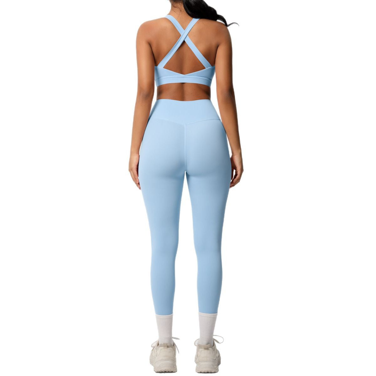 Loomi Core-Axis™ High Support Sports Bra + Yoga Pants Set