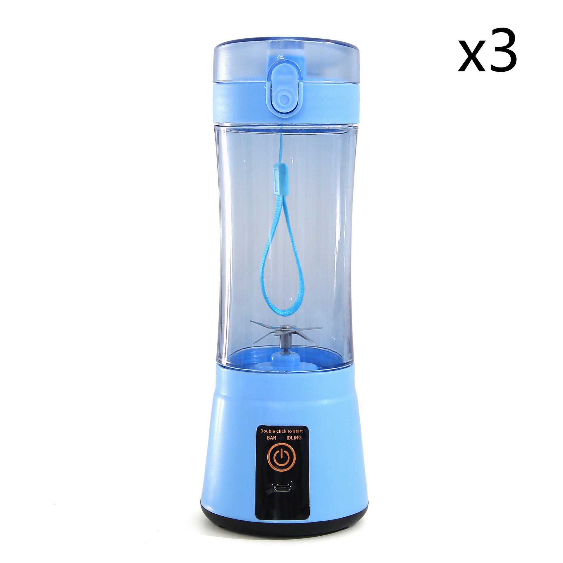 Loomi Kinetic-Squeeze™ 500ml Pro Portable Juice Blender