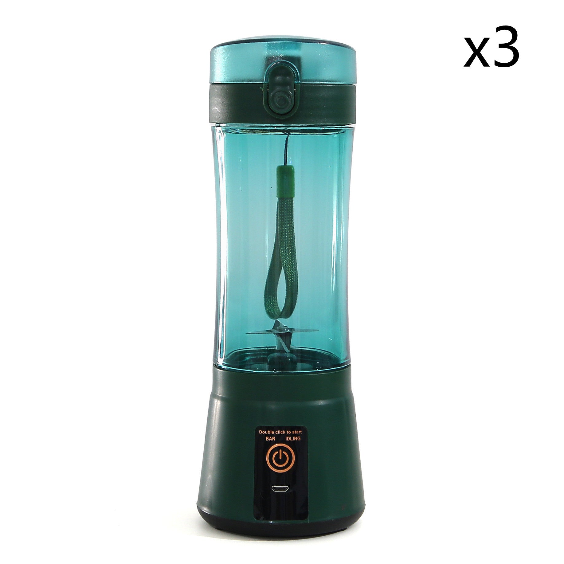 Loomi Kinetic-Squeeze™ 500ml Pro Portable Juice Blender
